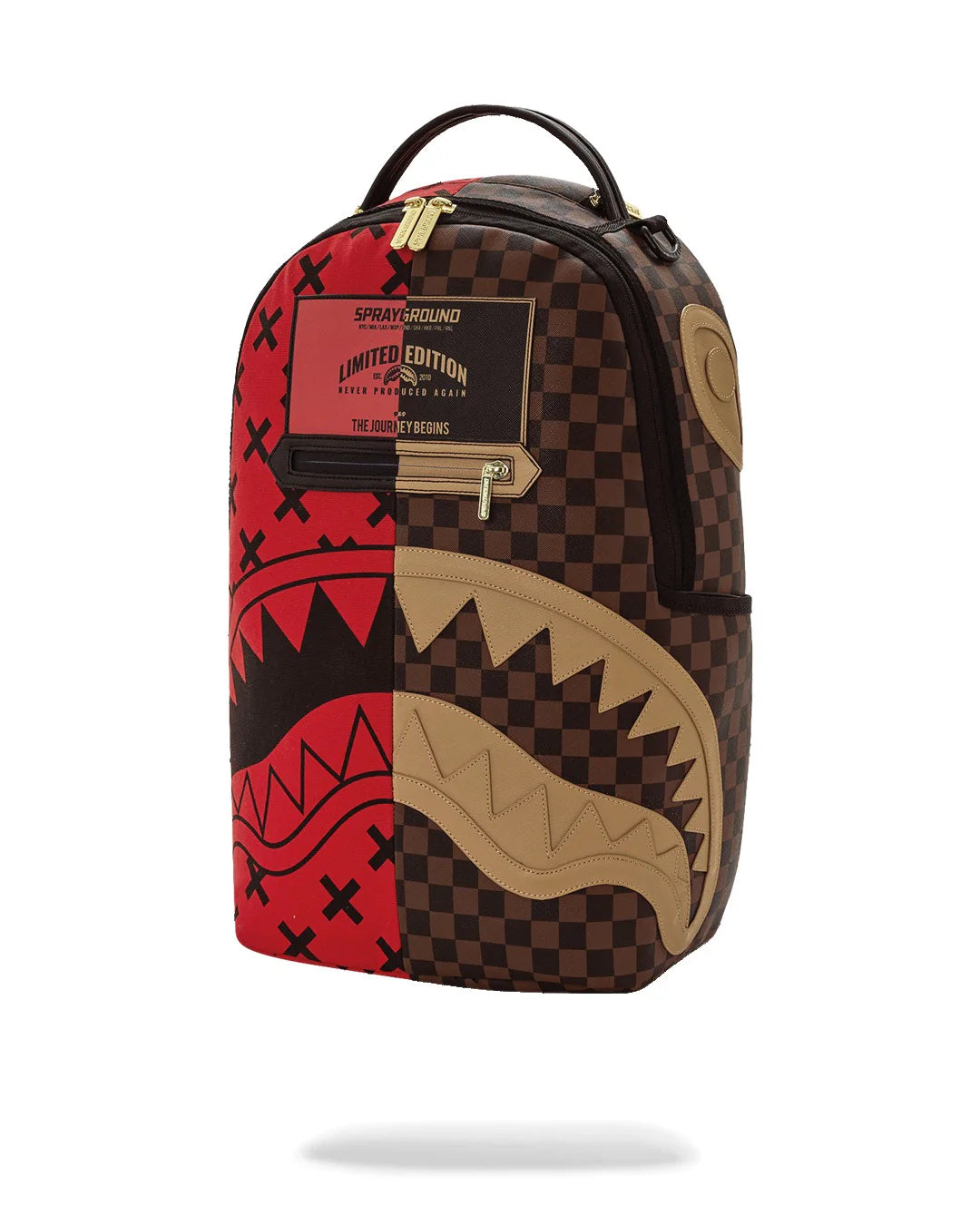 Sprayground zaino REVERSE HALF SPLIT B8570