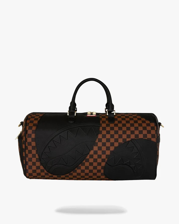 Sprayground uomo borsa JETSTREAM BROWN DUFFLE