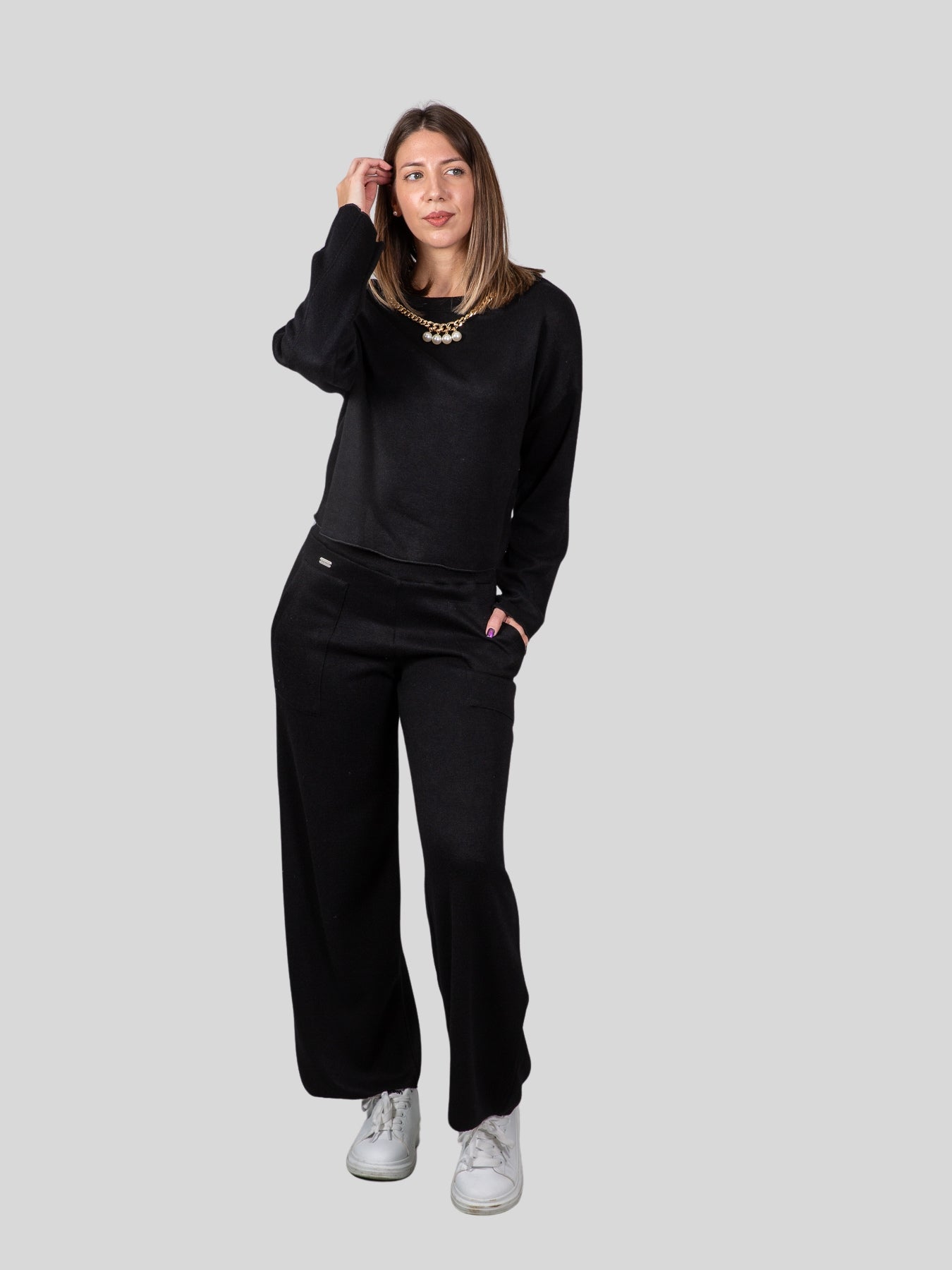 gold rush donna pantalone W1MORI02