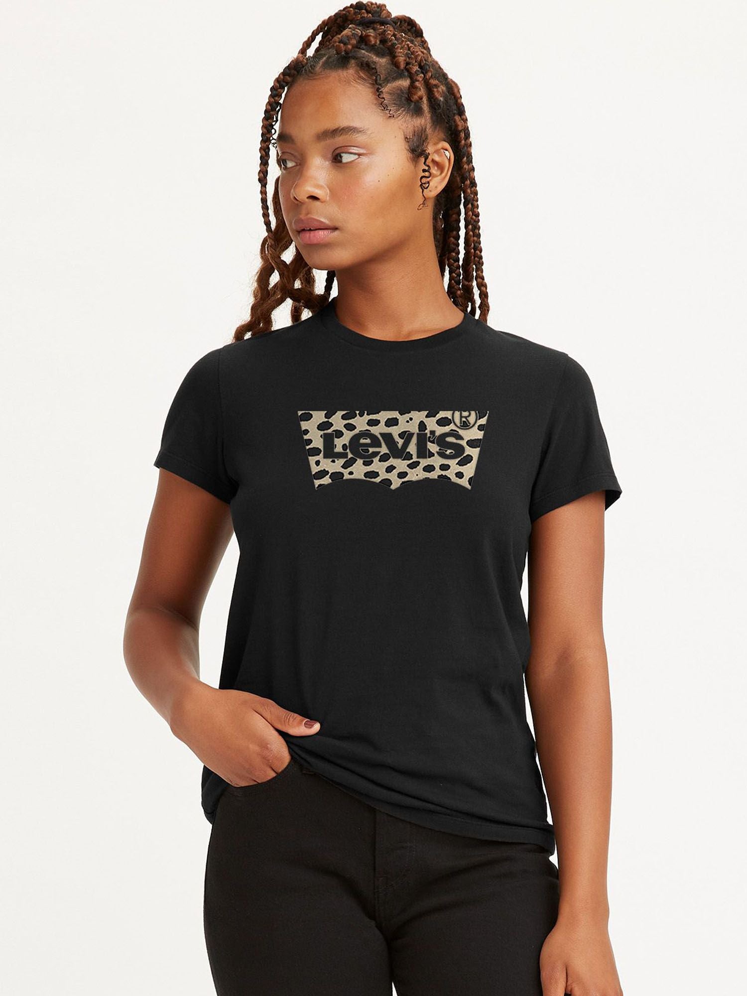 Levi's donna t-shirt Perfect Leopard 17369-2437