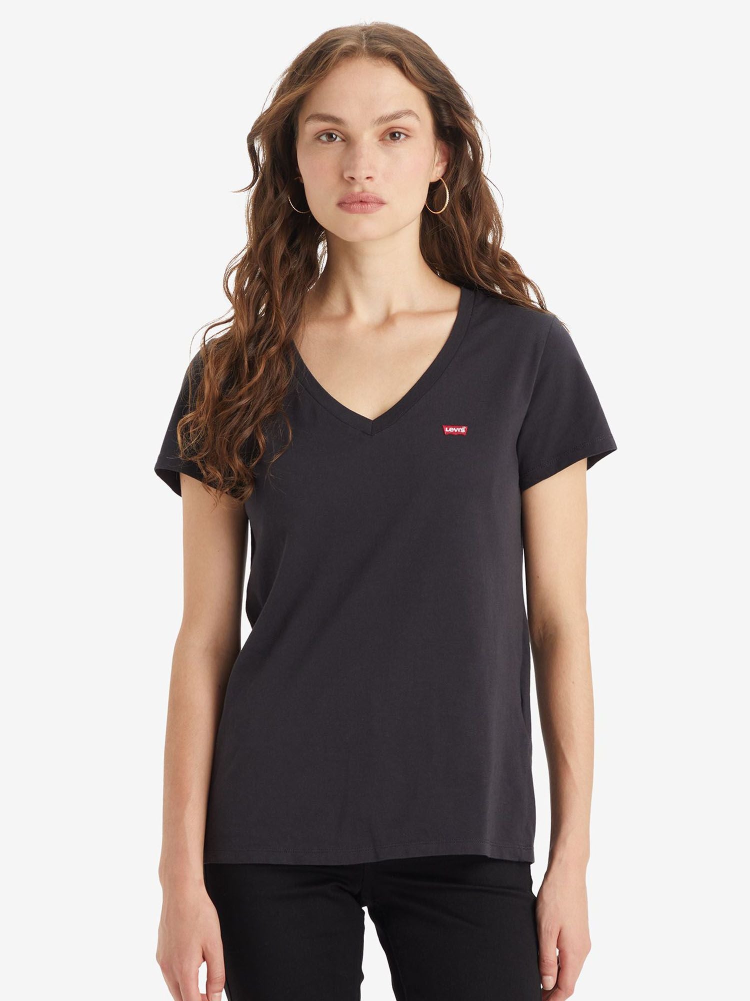 Levi's donna t-shirt Perfect V-neck 85341-0003