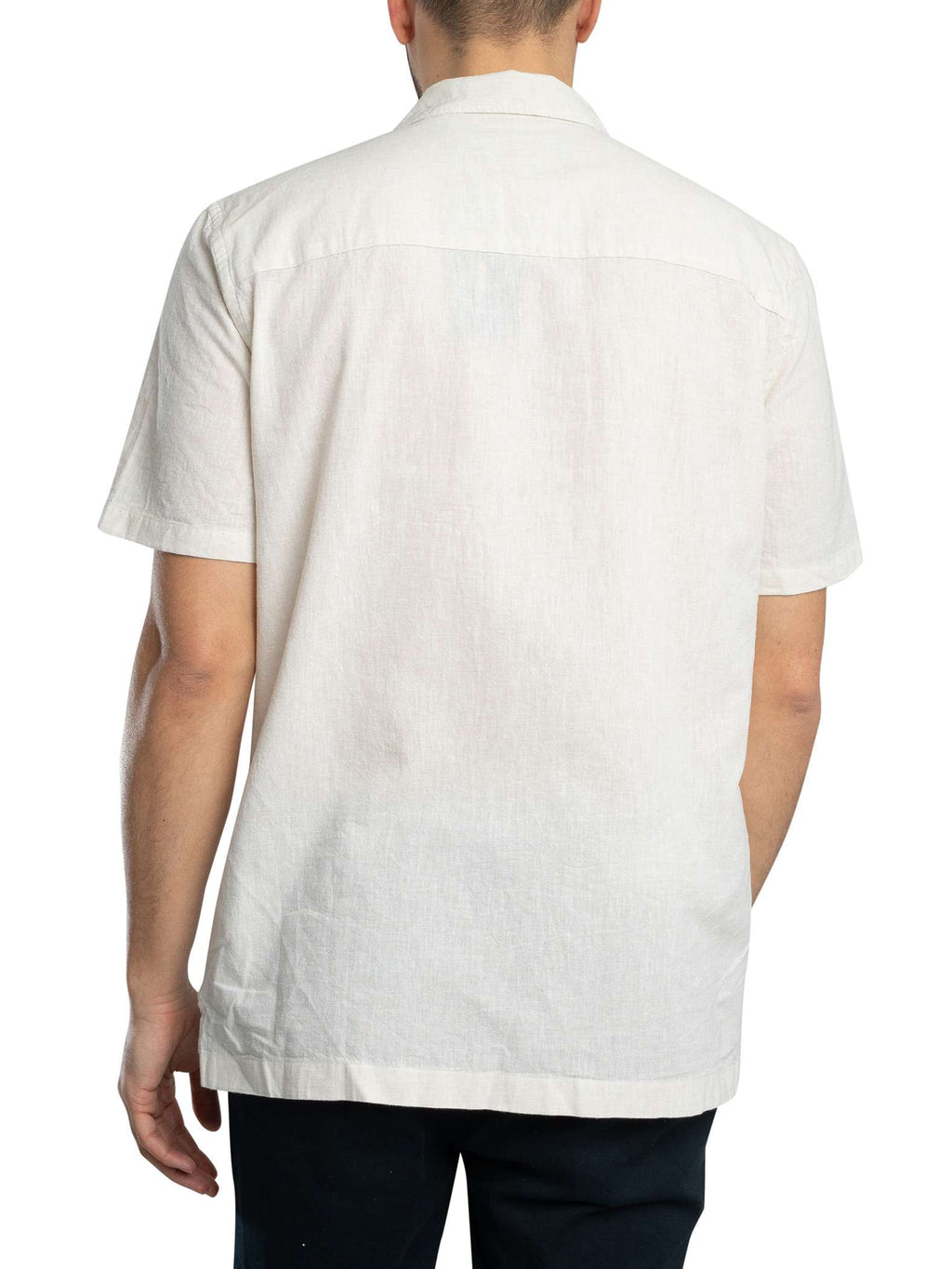 Lyle & Scott uomo camicia Linen Blend SW2210V x588