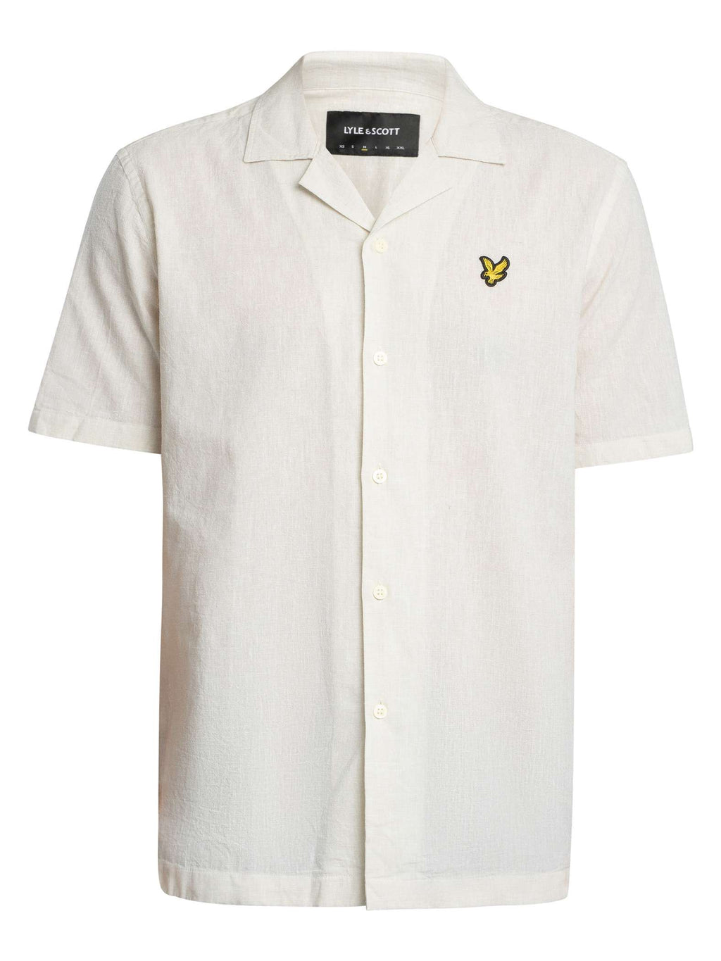 Lyle & Scott uomo camicia Linen Blend SW2210V x588
