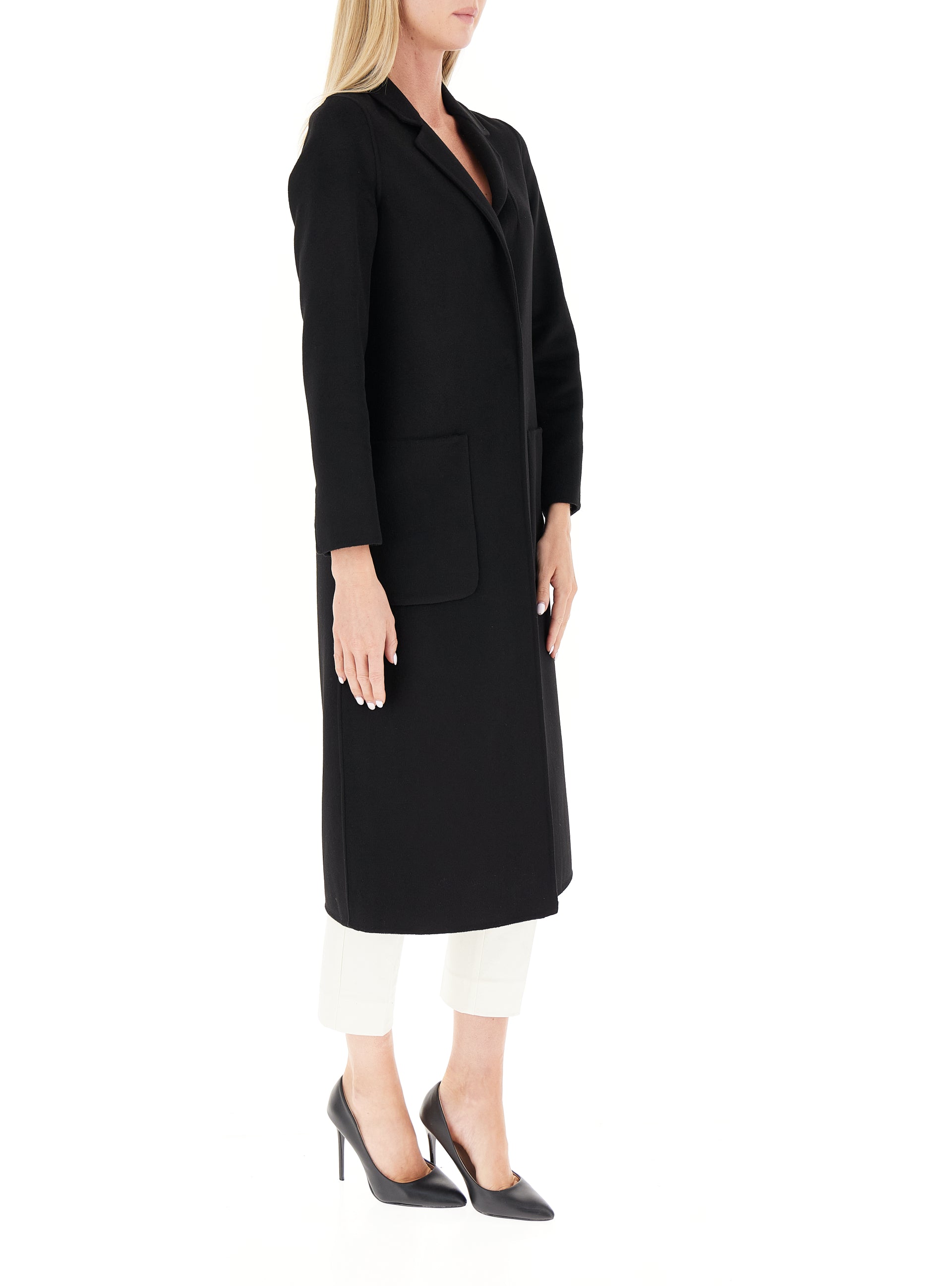 Vicolo donna cappotto TF0002 NERO