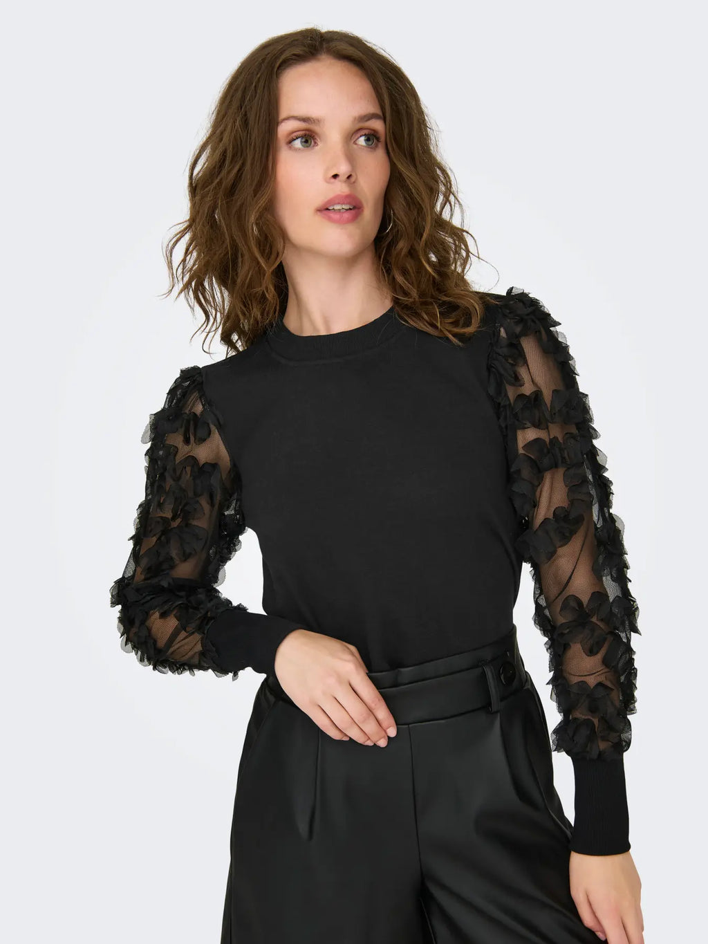 JDY maglia FAIRVIEW 15220558 NOOS - Black