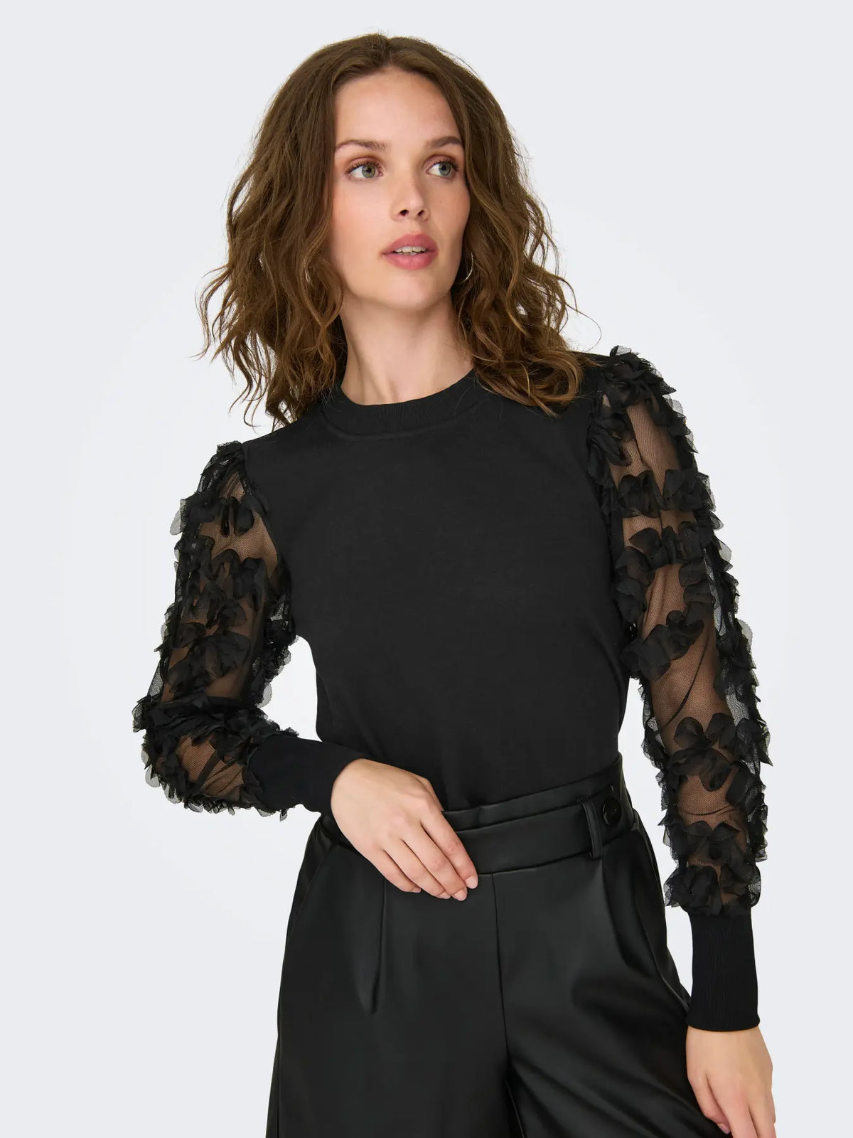 JDY maglia FAIRVIEW 15220558 NOOS - Black