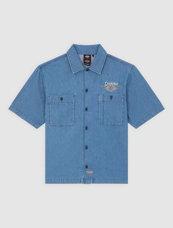 Dickies uomo camicia CHAMBRAY DK0A882Z0BU1