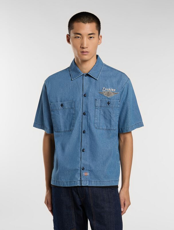 Dickies uomo camicia CHAMBRAY DK0A882Z0BU1