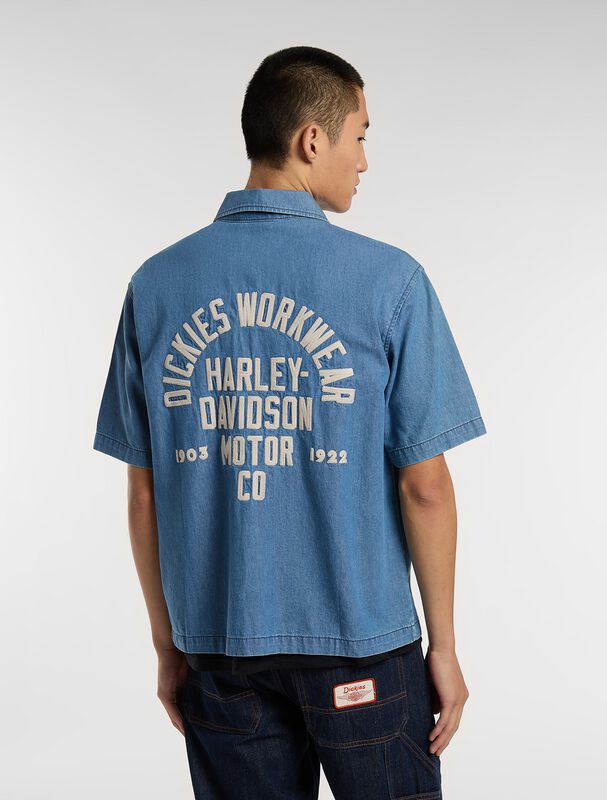 Dickies uomo camicia CHAMBRAY DK0A882Z0BU1