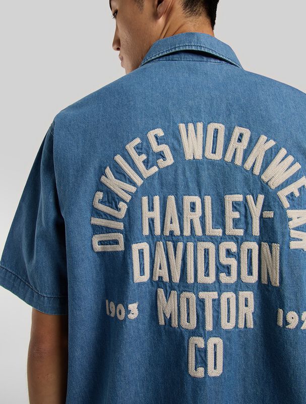 Dickies uomo camicia CHAMBRAY DK0A882Z0BU1