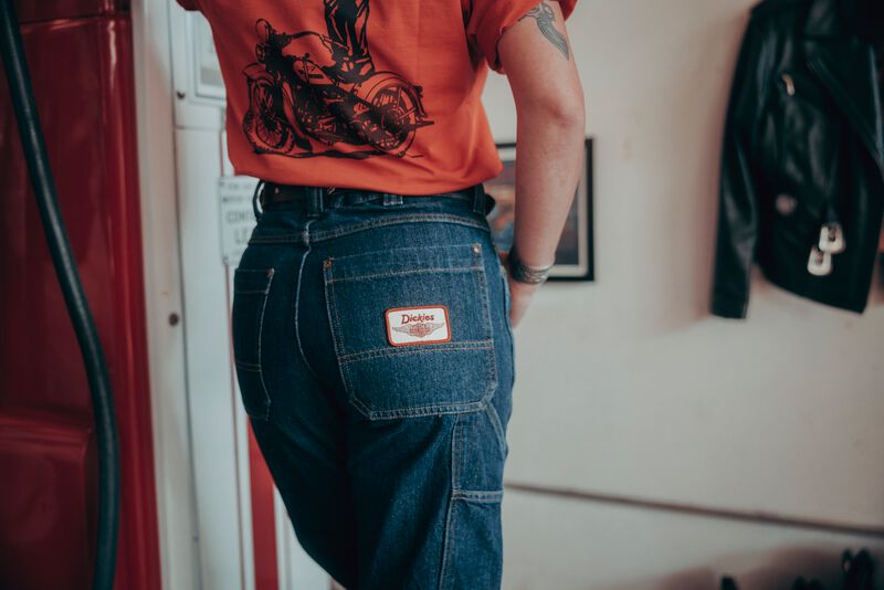 Dickies uomo jeans DENIM PANT RNSD DK0A88NTRNB1