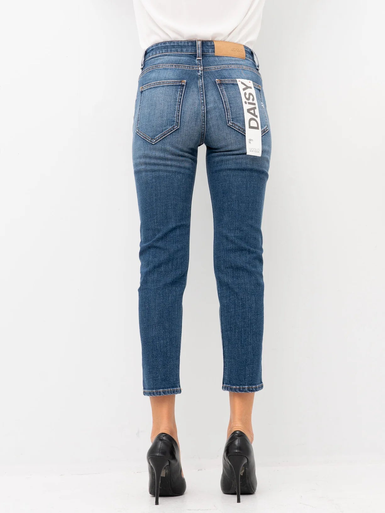 Vicolo donna jeans DS0121 Denim Blu