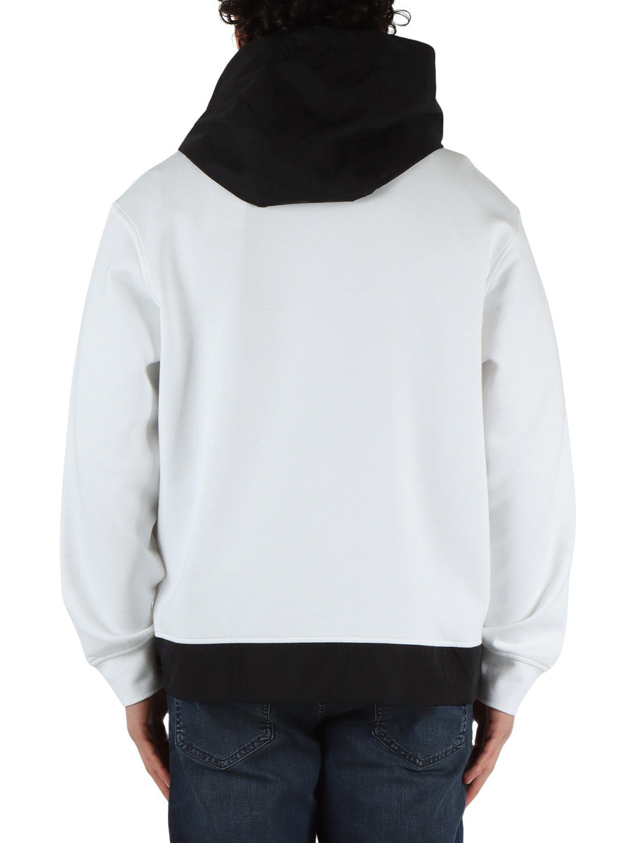 Armani Exchange uomo felpa XM000515AF13047 M0001 Bianco