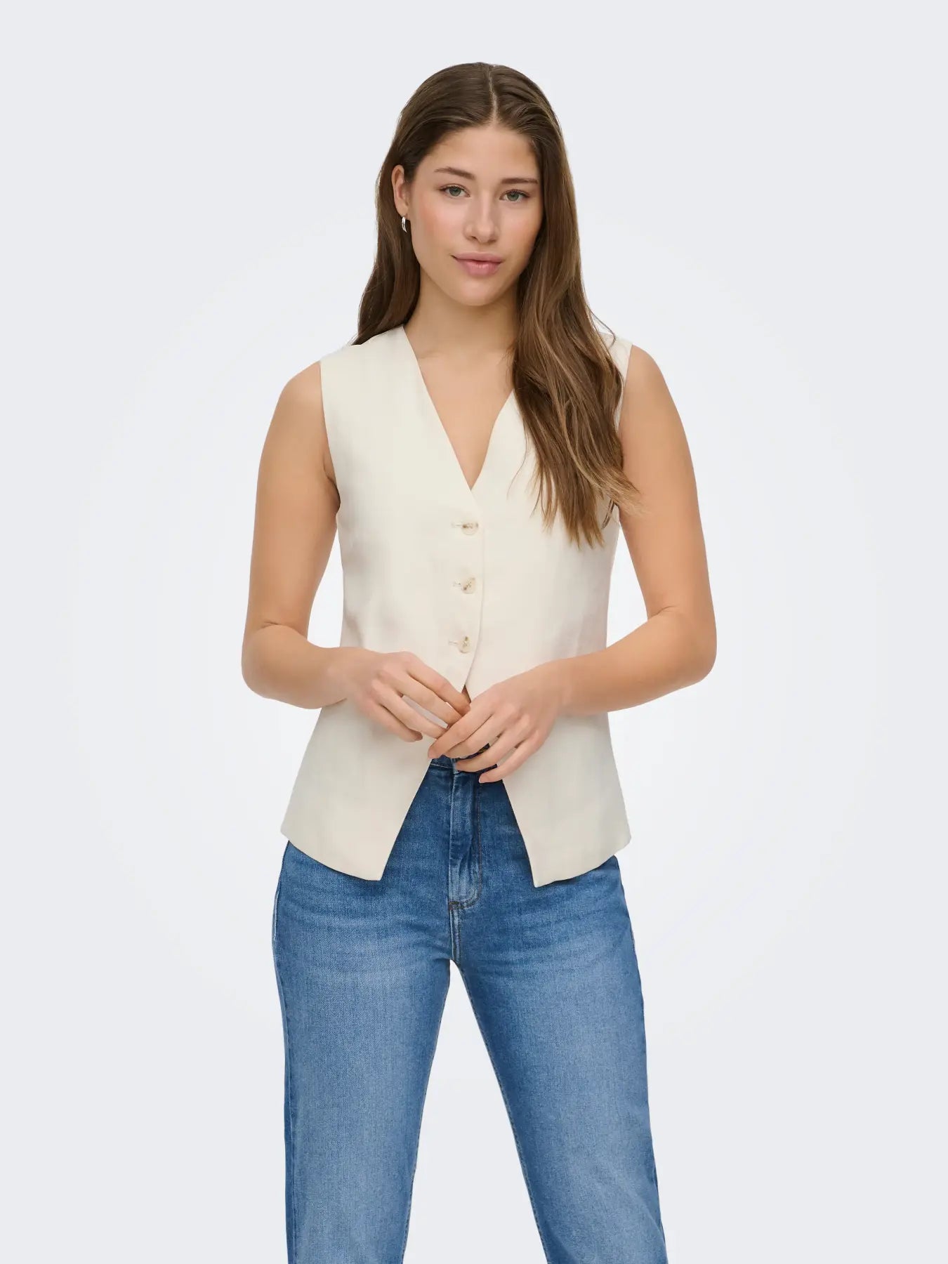 Only donna top TILA LIFE WAISTCOAT 15367399