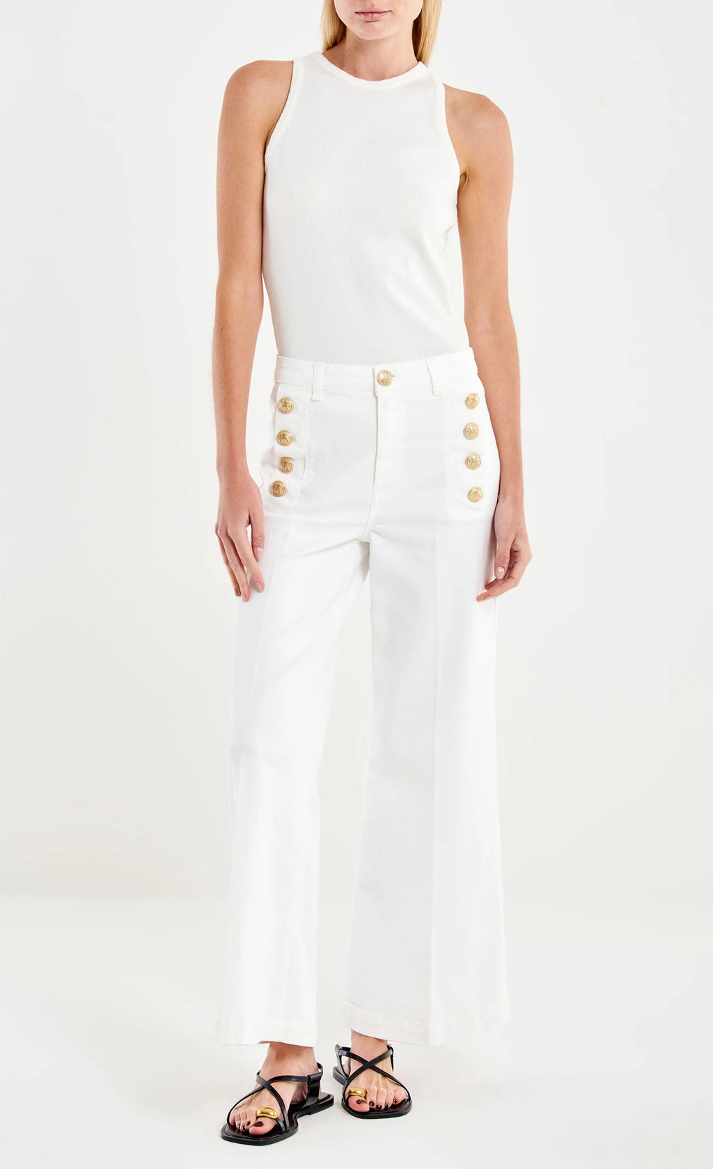 Vicolo donna jeans DAB5041 BIANCO