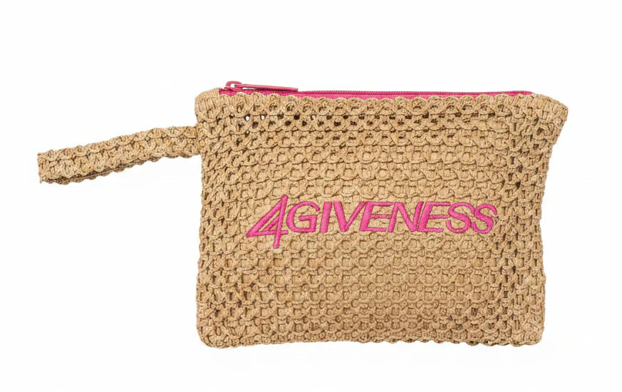 4giveness pochette Cartapaglia Ricamo 6173 Sand\Fux