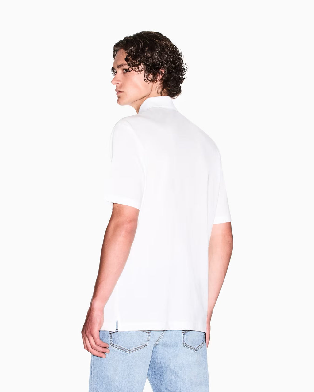 Armani Exchange uomo polo XM000484AF10364u0009 Bianco