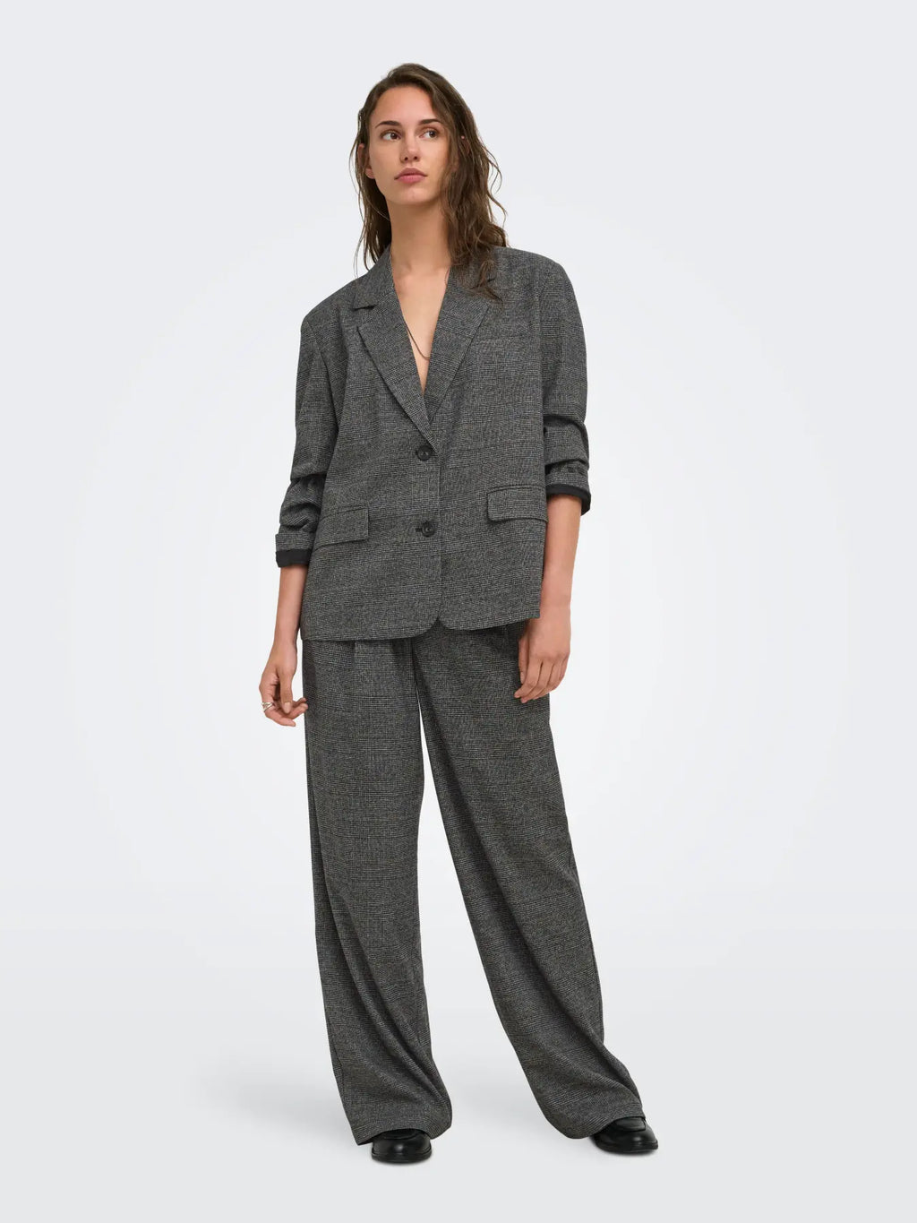 Only blazer SILJA 15381808 Dark Grey Melange AMPHORA