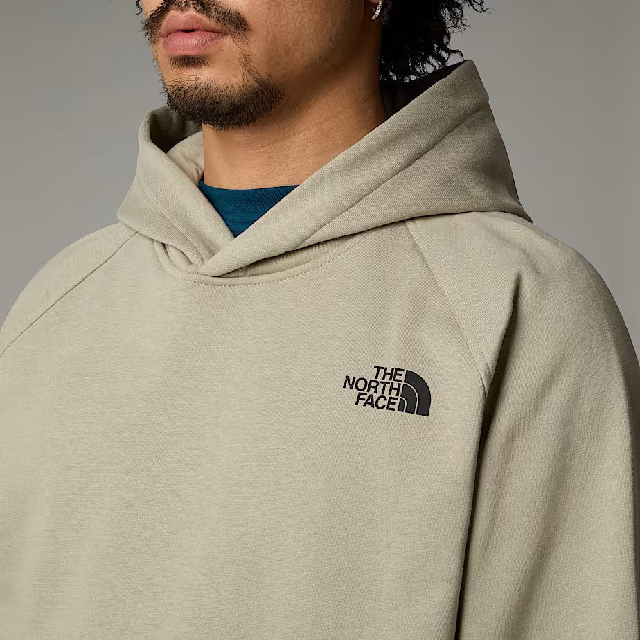 the north face uomo felpa raglan redbox NF0A8A3T9IT grey black
