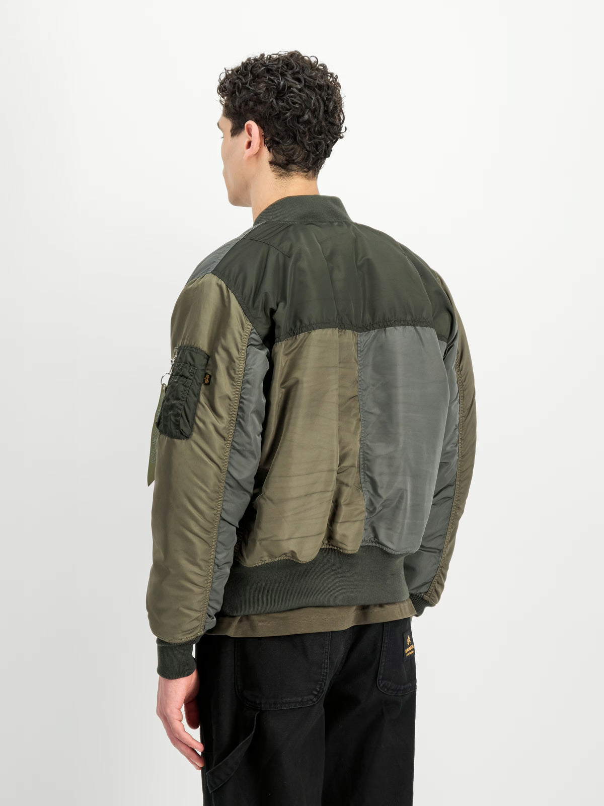 Alpha Industries giubbino Tricolor 268139 Black Olive