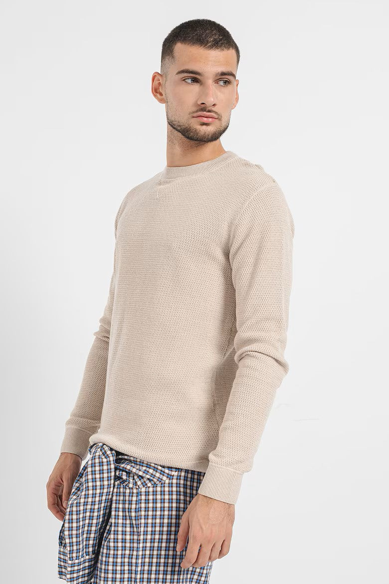 jack & jones uomo maglia Chister 12264668 Pure Cashm