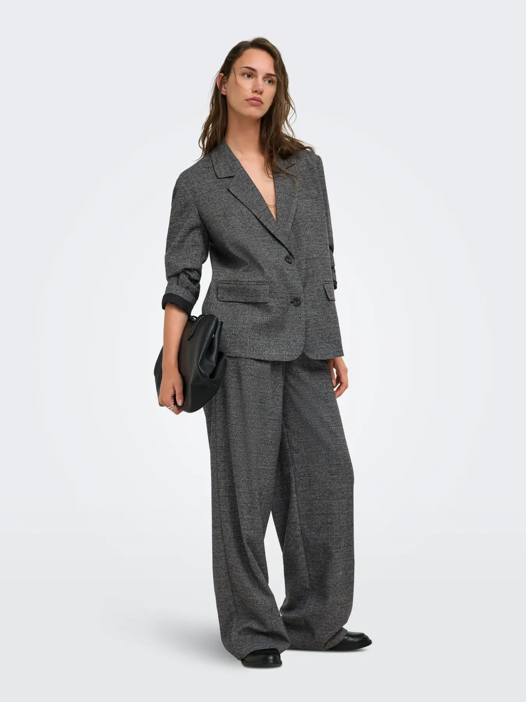 Only pantalone SILJA 15381804  Dark Grey Melange AMPHORA