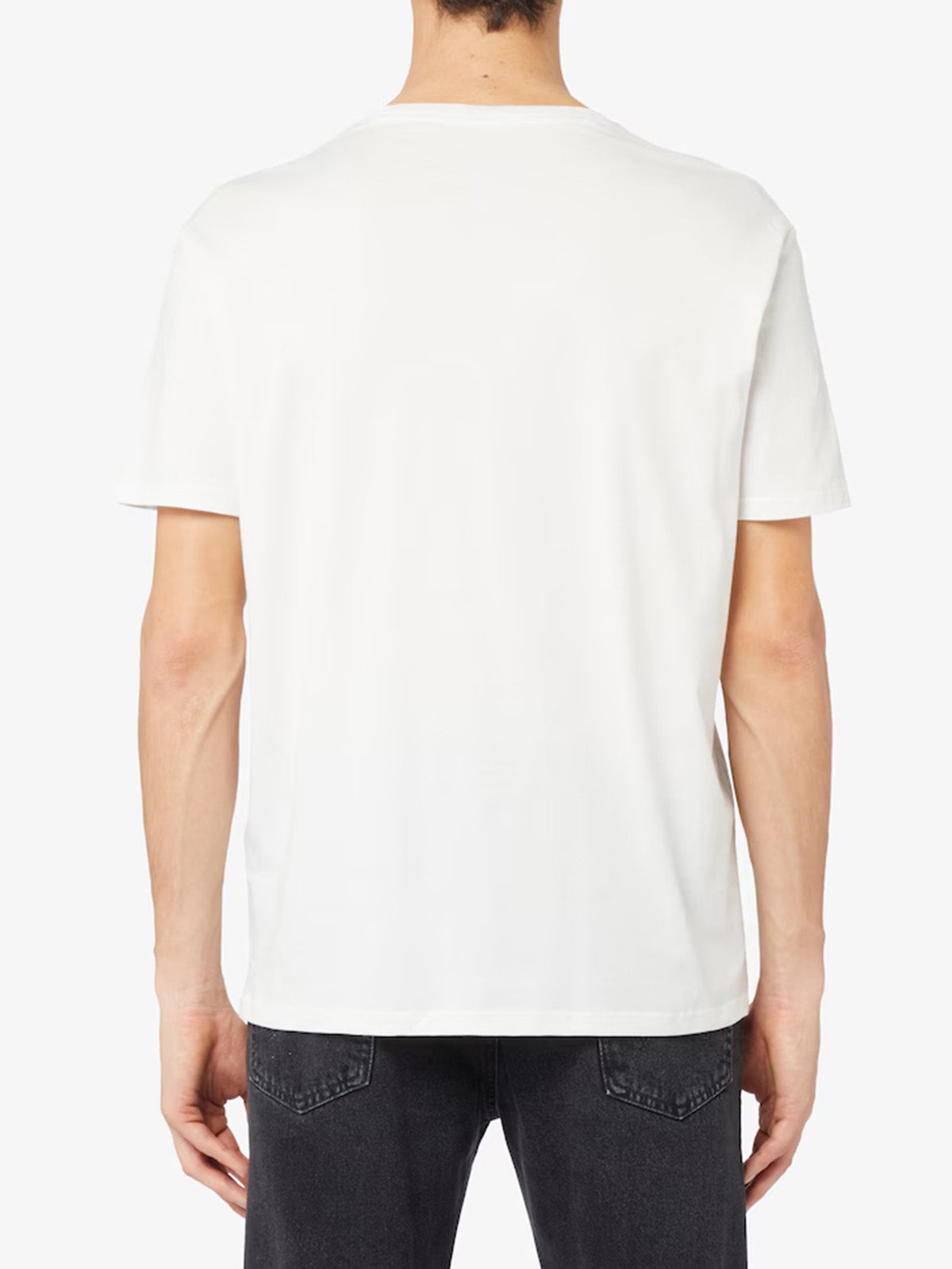 Armani Exchange uomo t-shirt 3DZTBH ZJA5Z 1116 Bianco
