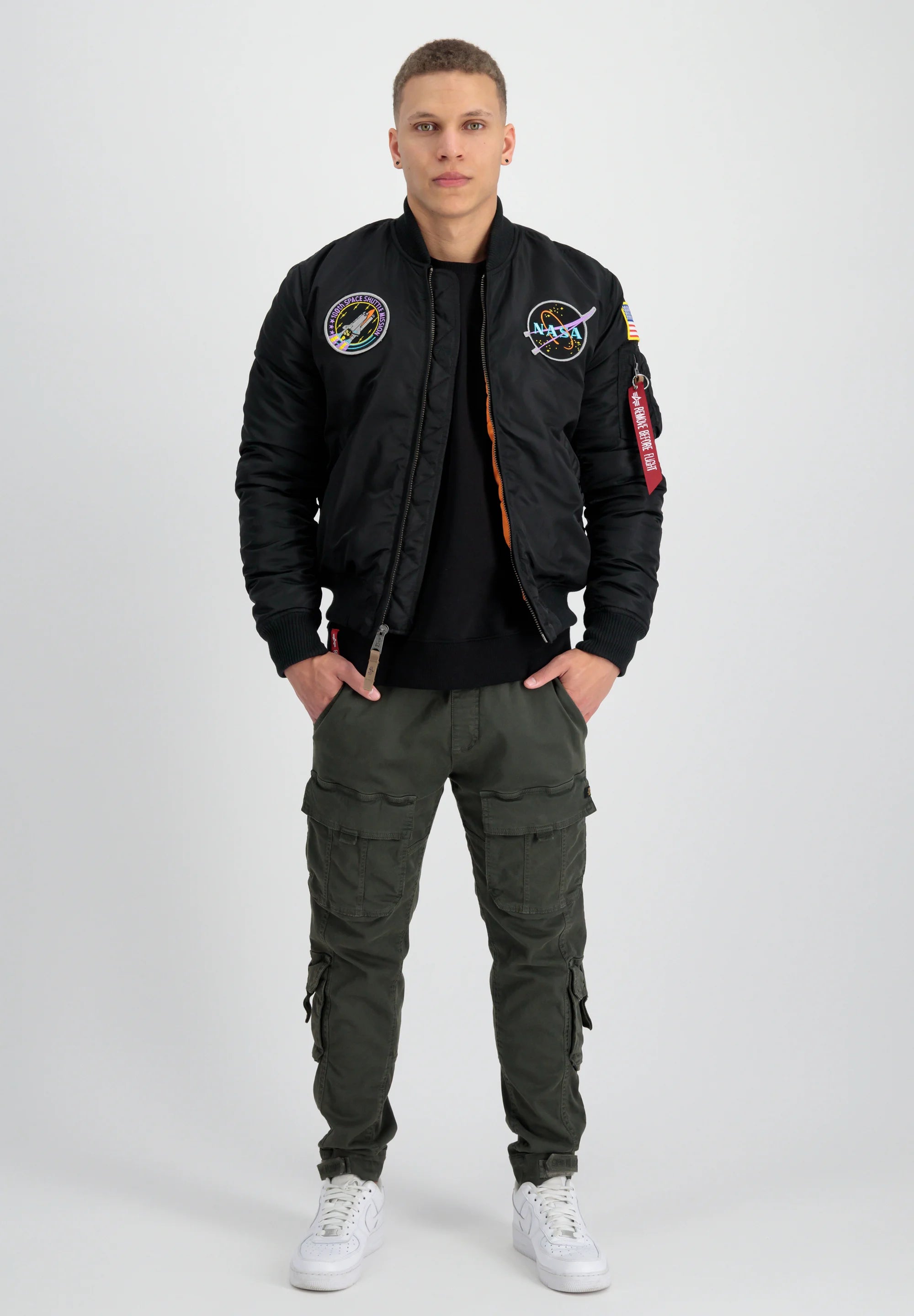 alpha industries uomo giubbino ma-1vf nasa 166107AI