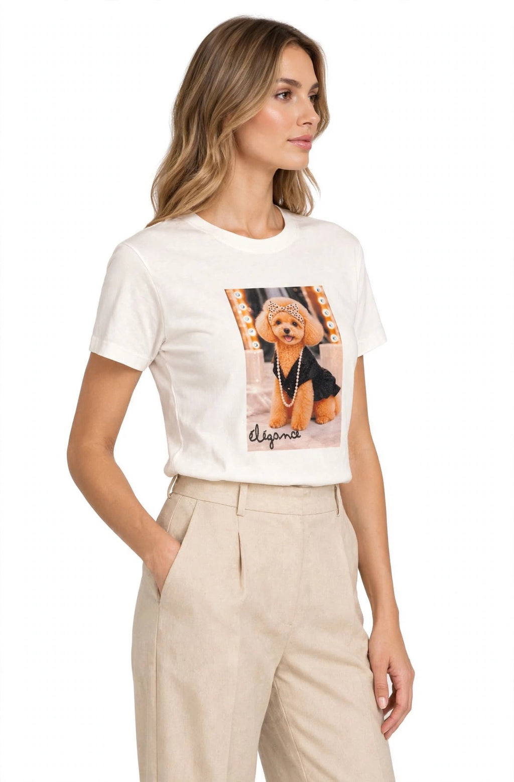 Gold Rush t-shirt STAMPA BARBONCINO COLLANAL17