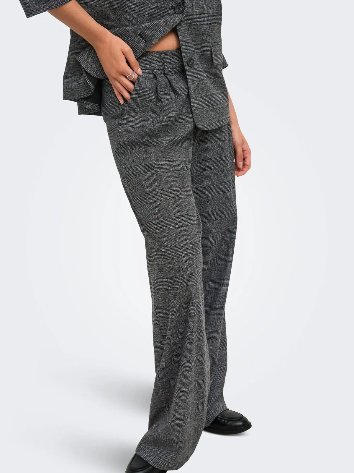 Only pantalone SILJA 15381804  Dark Grey Melange AMPHORA