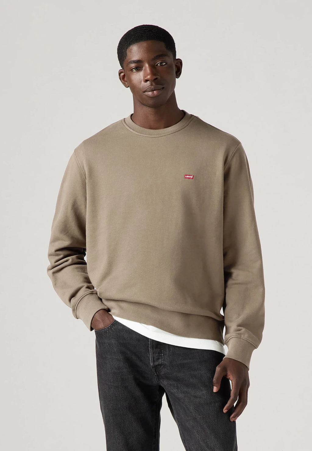 Levi's felpa The Original Hm Crew 09-0090 Brind