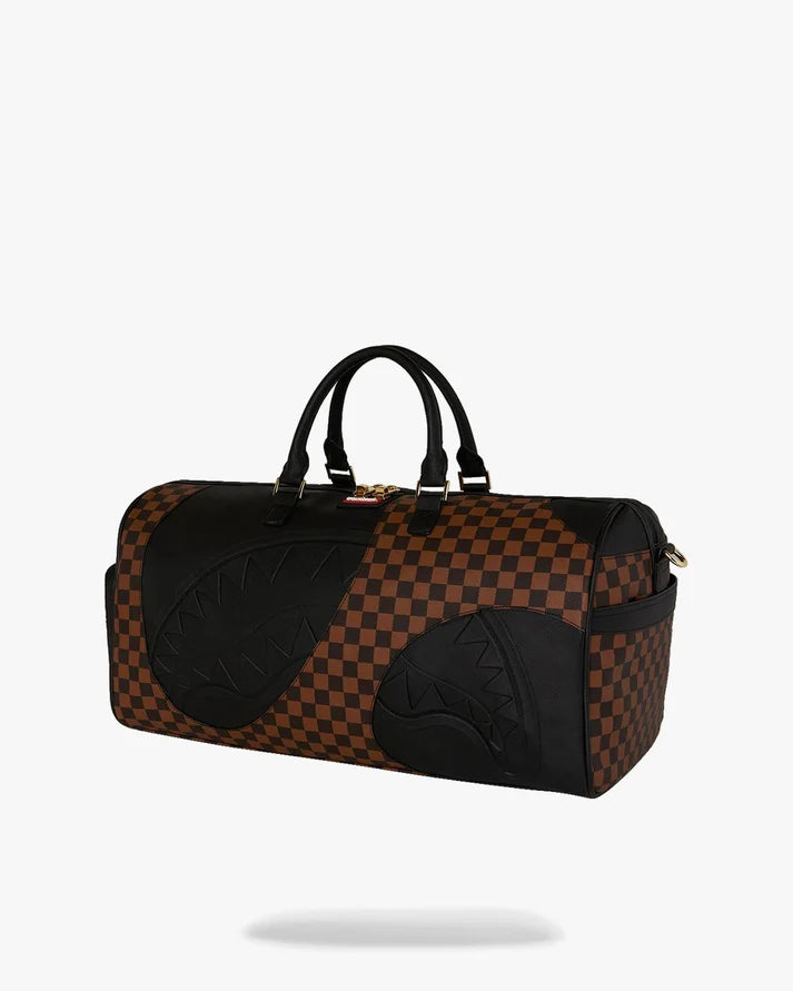 Sprayground uomo borsa JETSTREAM BROWN DUFFLE
