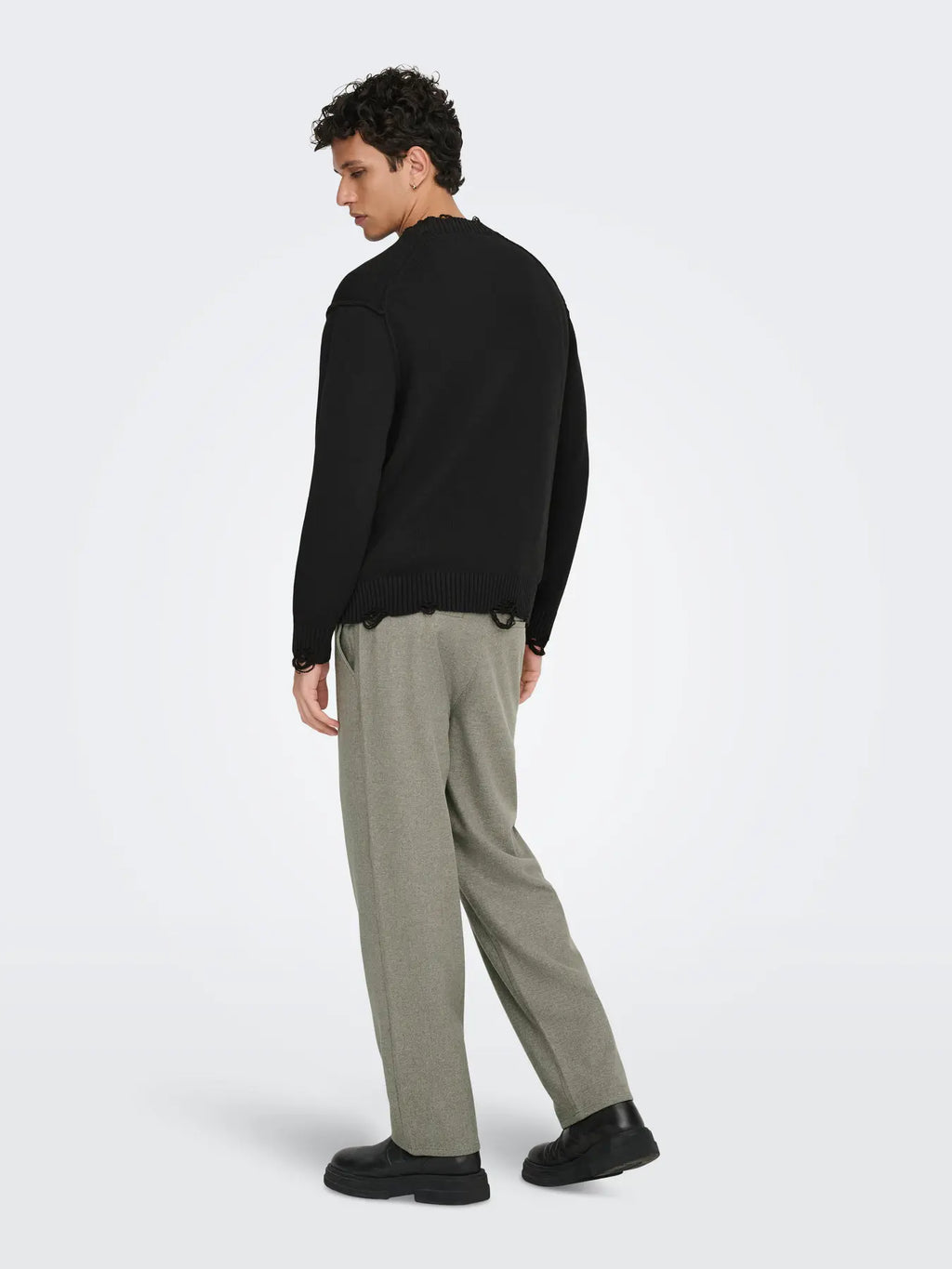 Only&Sons maglia TUNE RLX 22034238 Black