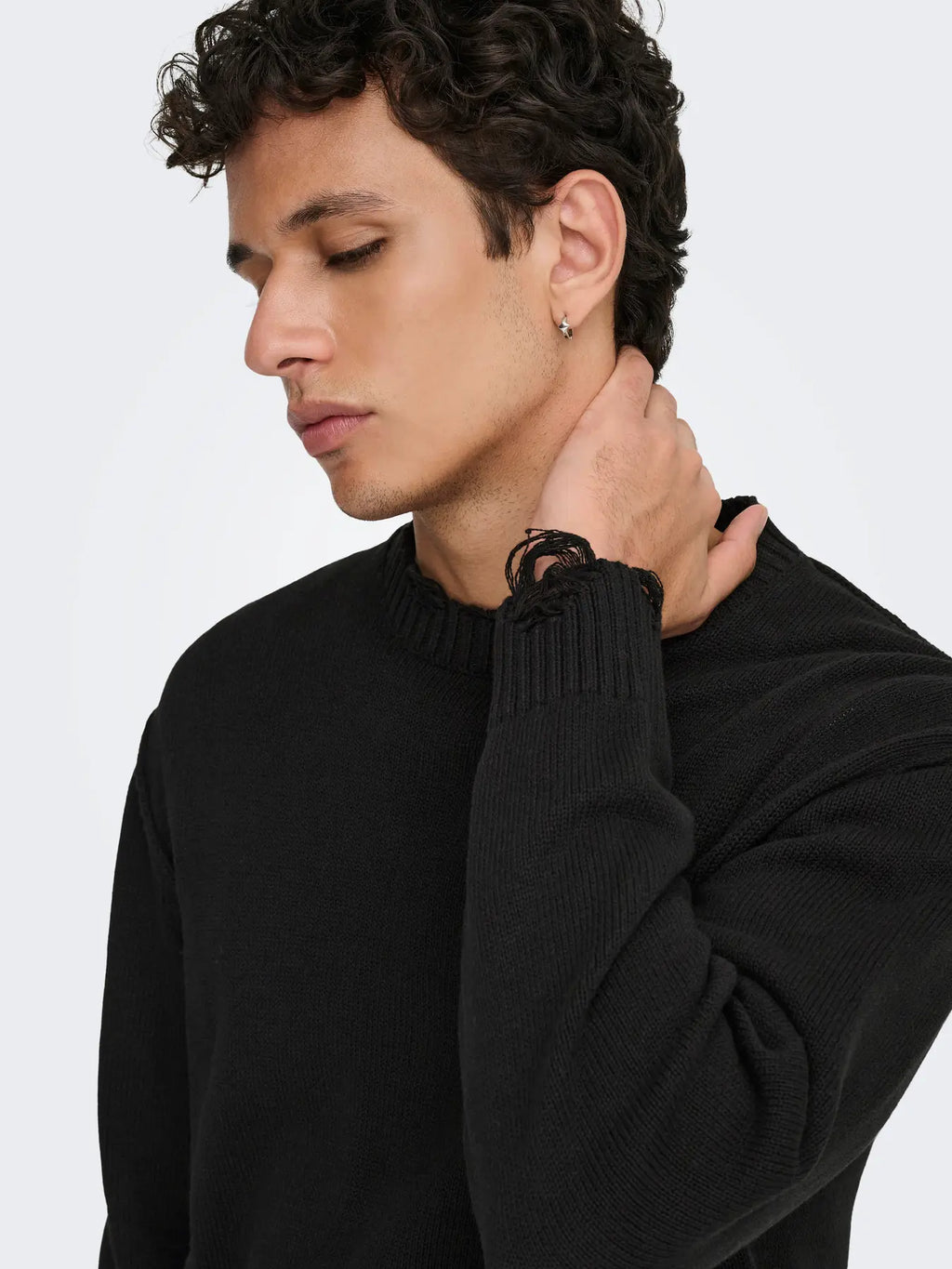 Only&Sons maglia TUNE RLX 22034238 Black