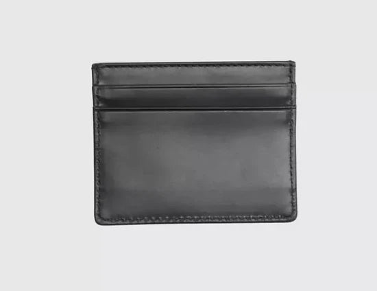 Levi's portafoglio Leather Card Case - Caviar