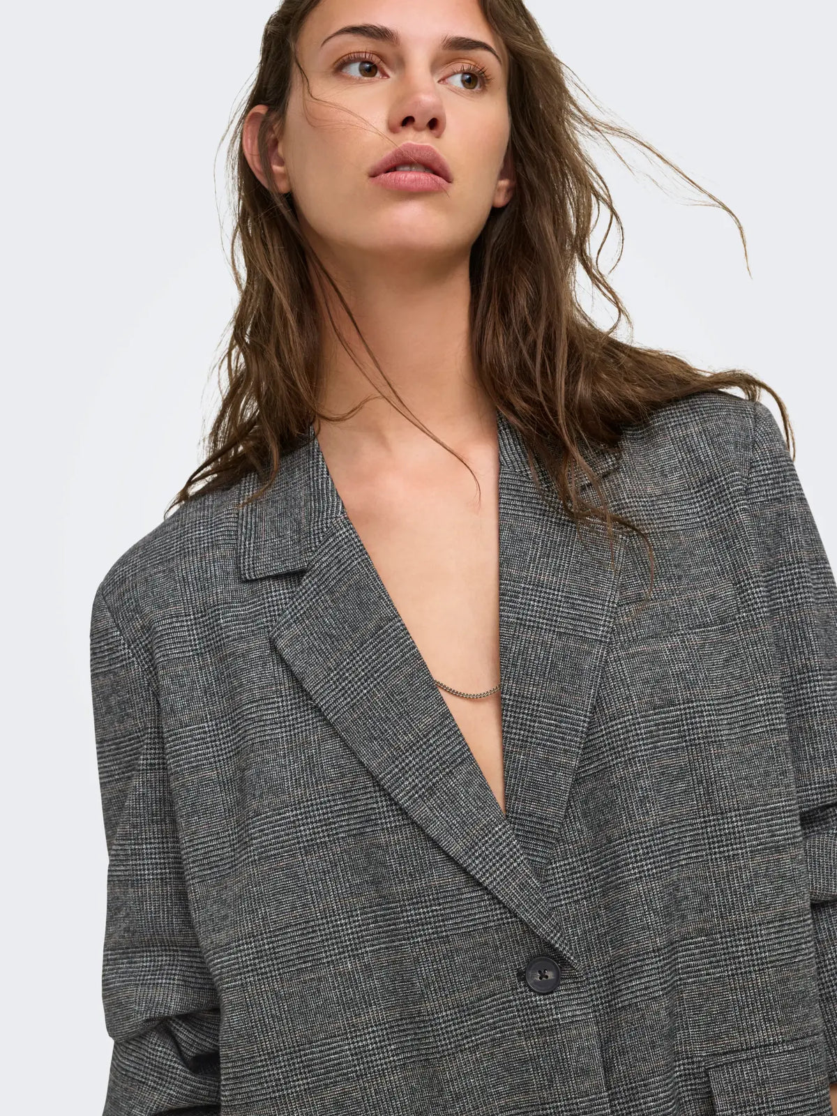 Only blazer SILJA 15381808 Dark Grey Melange AMPHORA