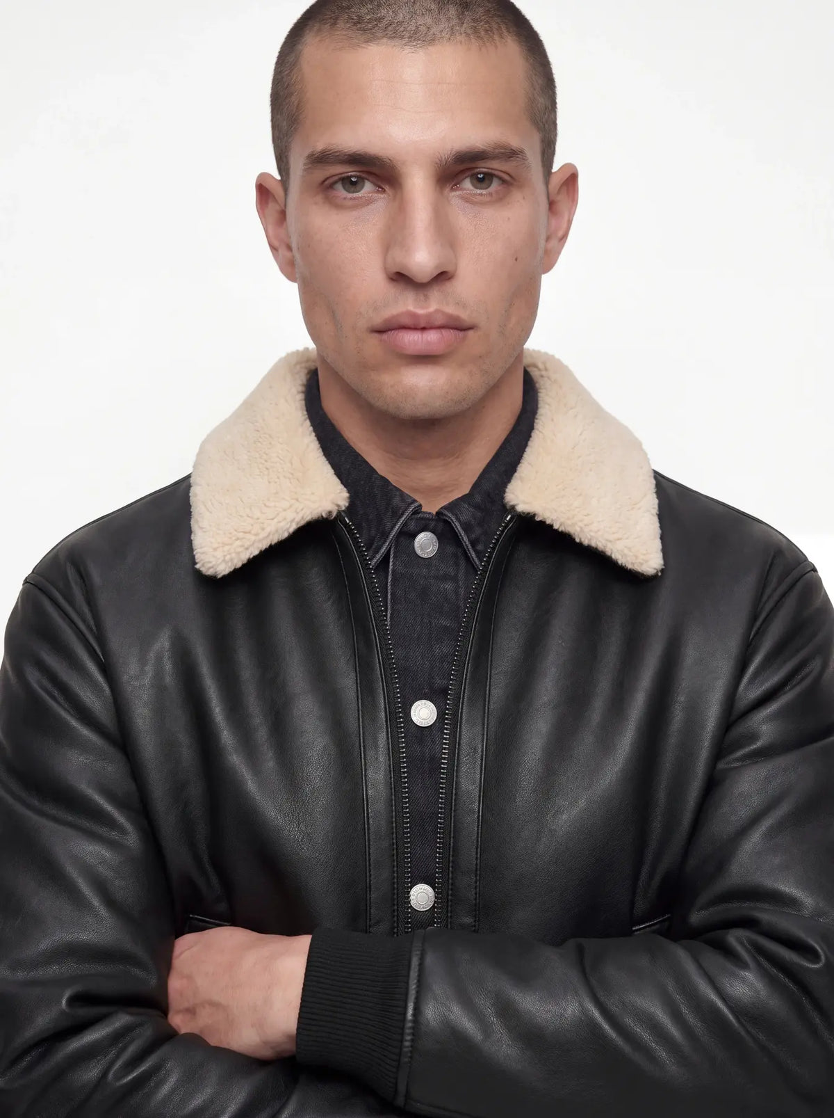 Jack & Jones giubbino BLULUKE 12282444  Black PU