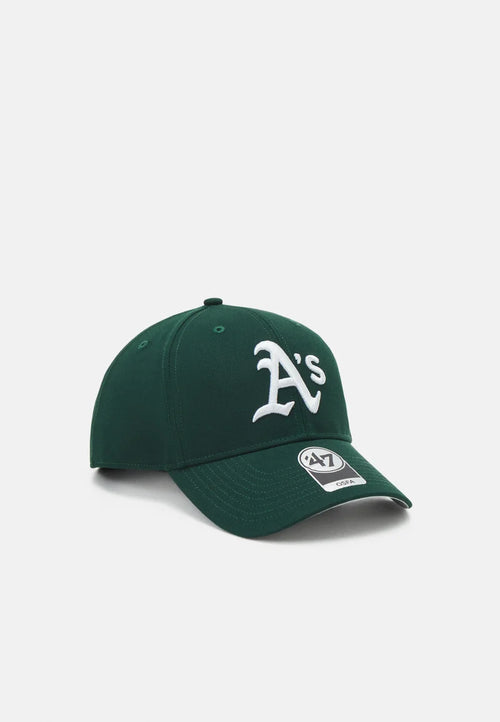 47C cappello Raised Basic Oakland Athletics-Dark Green