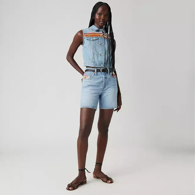 Levi's donna smanicato Embroidered Xs Vest 002A7-000