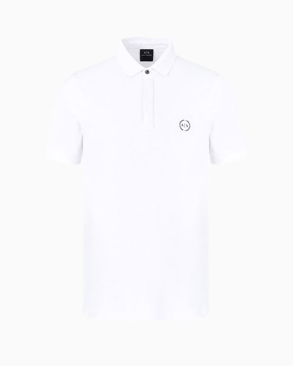 Armani Exchange uomo polo 8NZF91 ZJ81Z 1100 Bianco