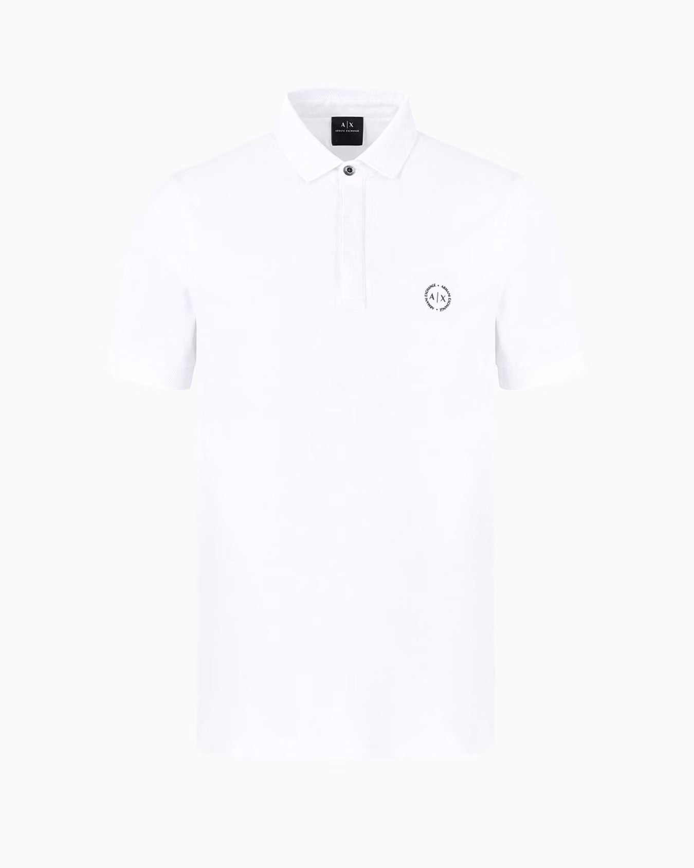 Armani Exchange uomo polo 8NZF91 ZJ81Z 1100 Bianco