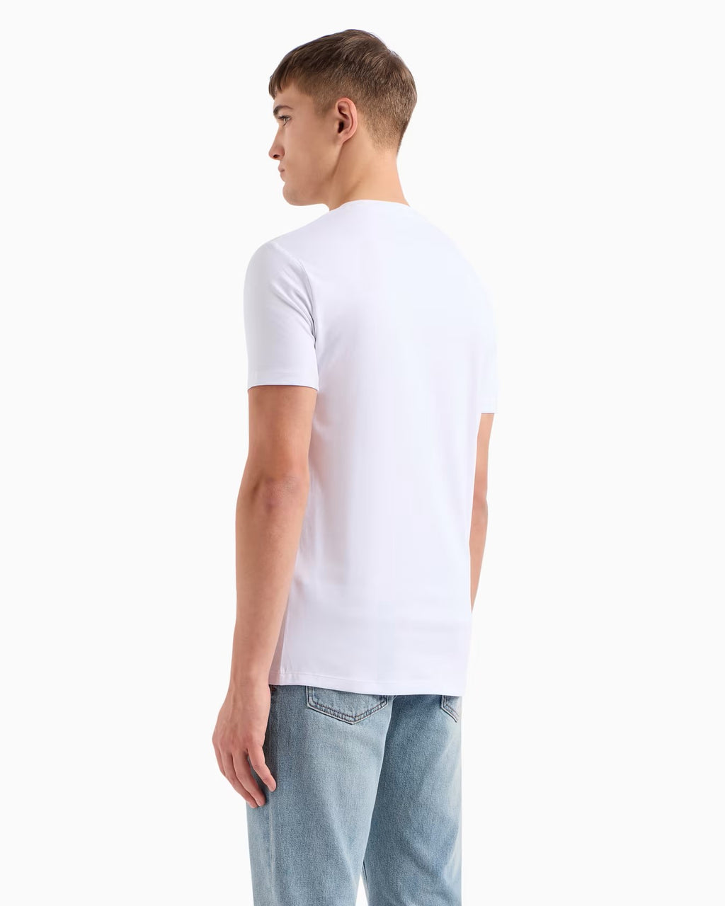 Armani Exchange uomo t-shirt 8NZT84 Z8M9Z 1100 Bianco