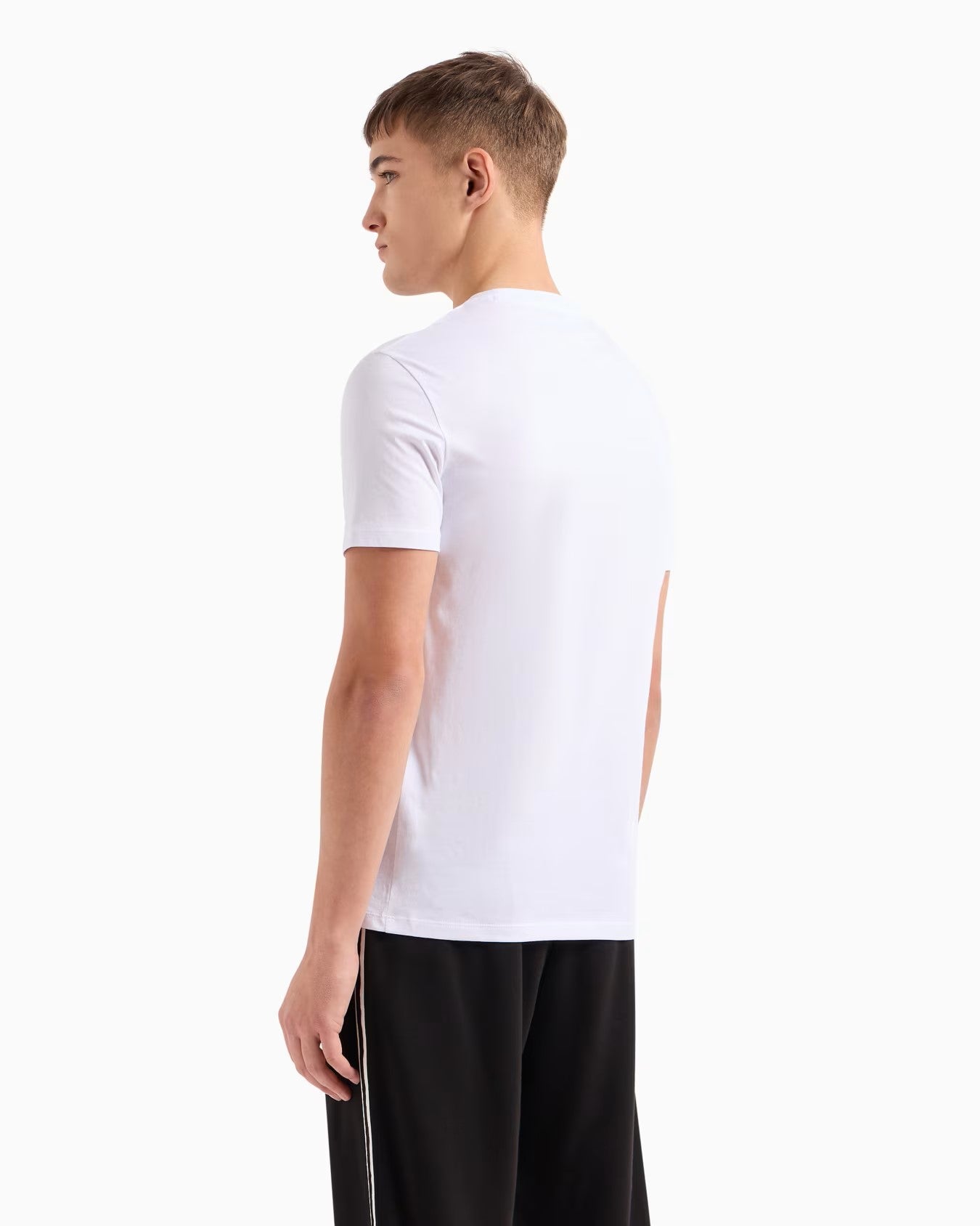 Armani Exchange uomo t-shirt 8NZT91 Z8H4Z 100 Bianco