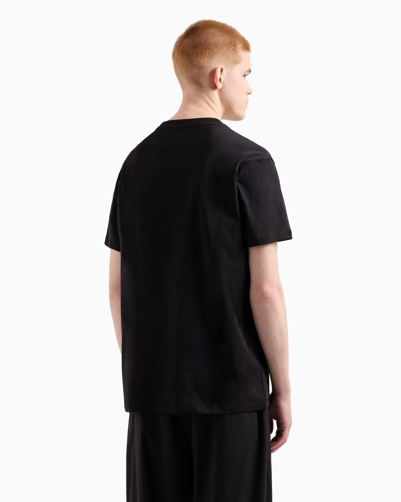 Armani Exchange uomo t-shirt 8NZT91 Z8H4Z 1200 Nero