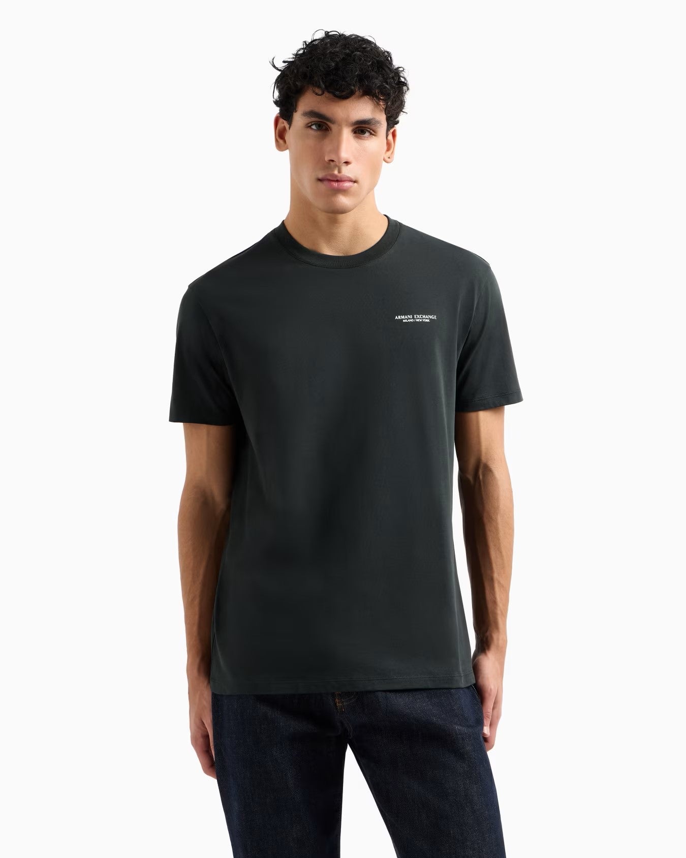 Armani Exchange uomo t-shirt 8NZT91 Z8H4Z UB001 Verd