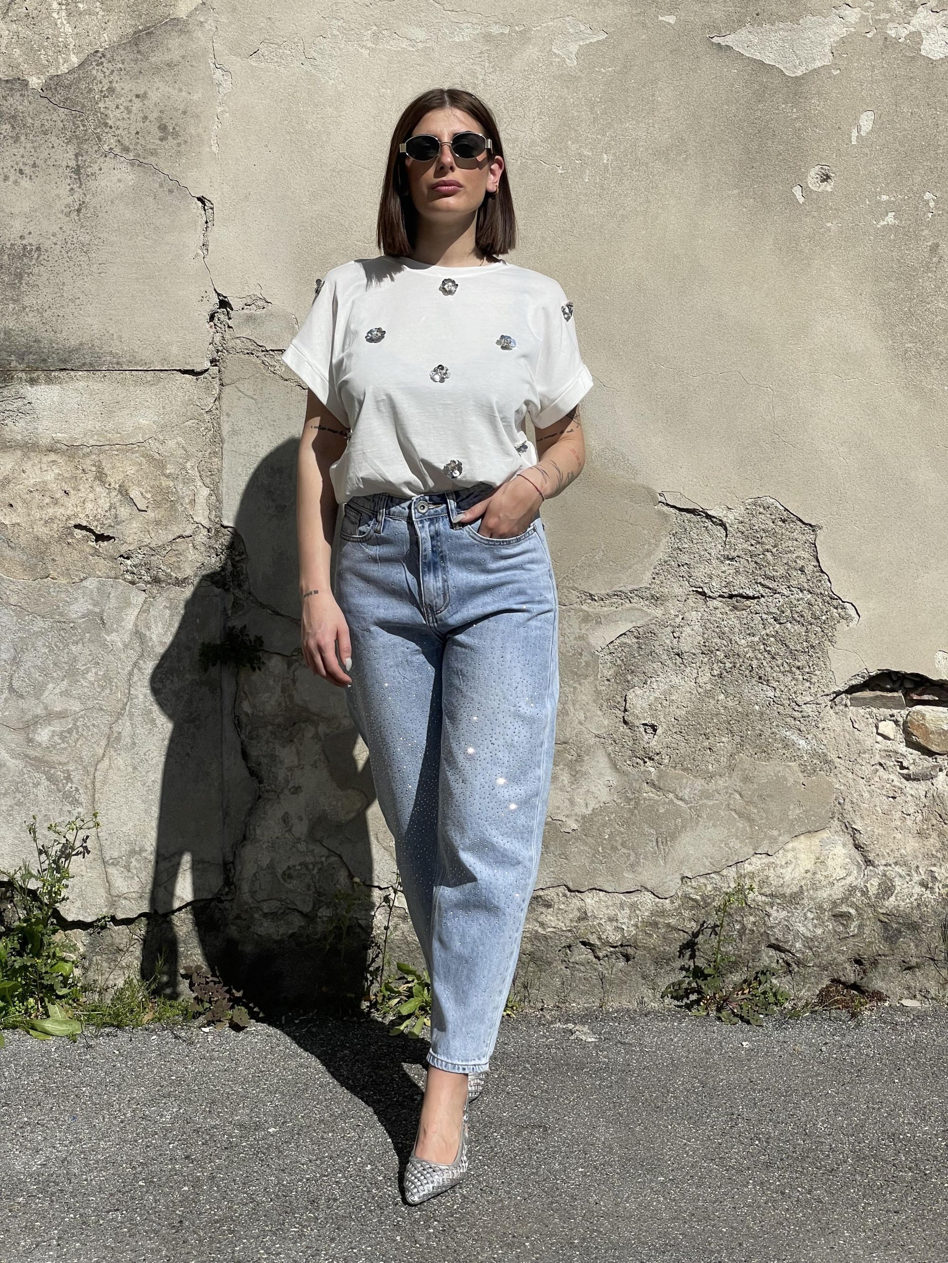 susy mix donna t-shirt SH00730