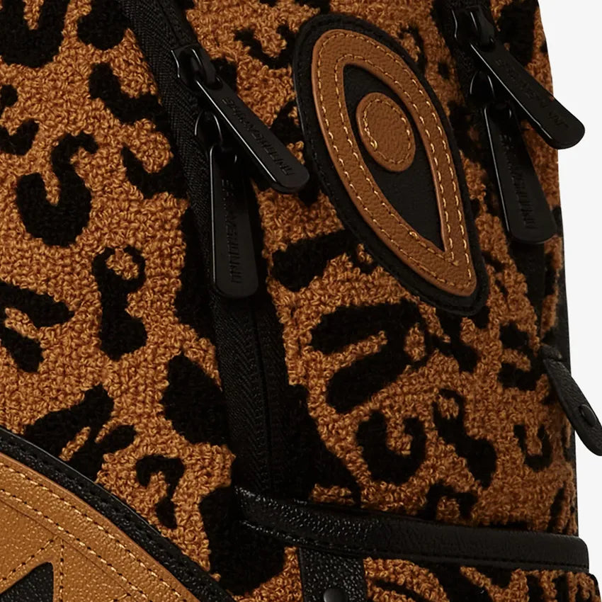 sprayground zaino chenille cheetah 910B6899NSZ