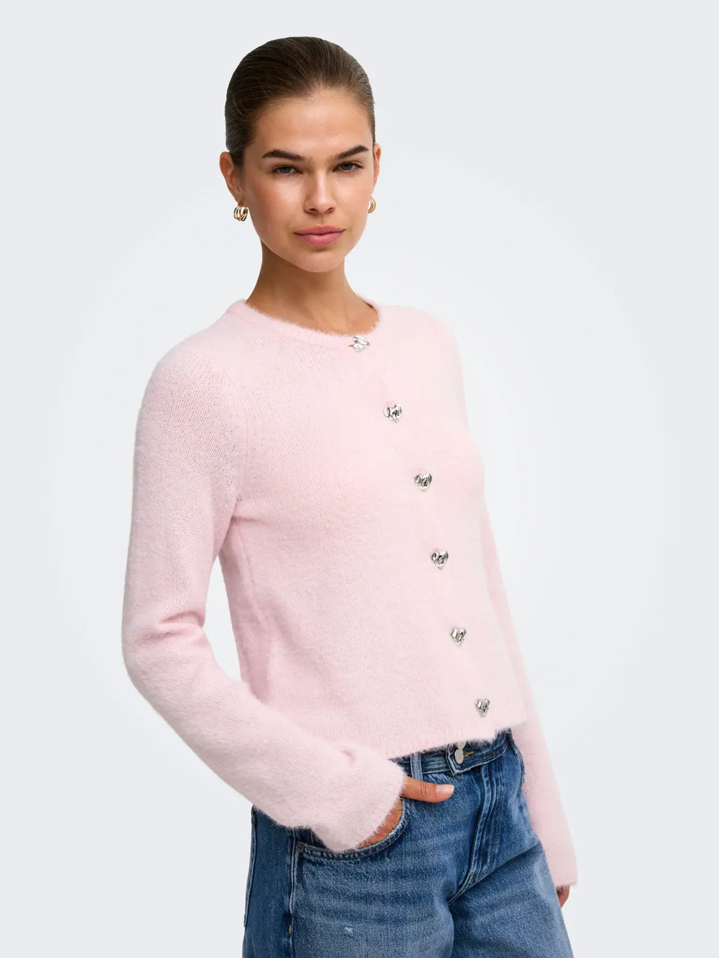 Only cardigan KERRY 15374812 Pale Lilac