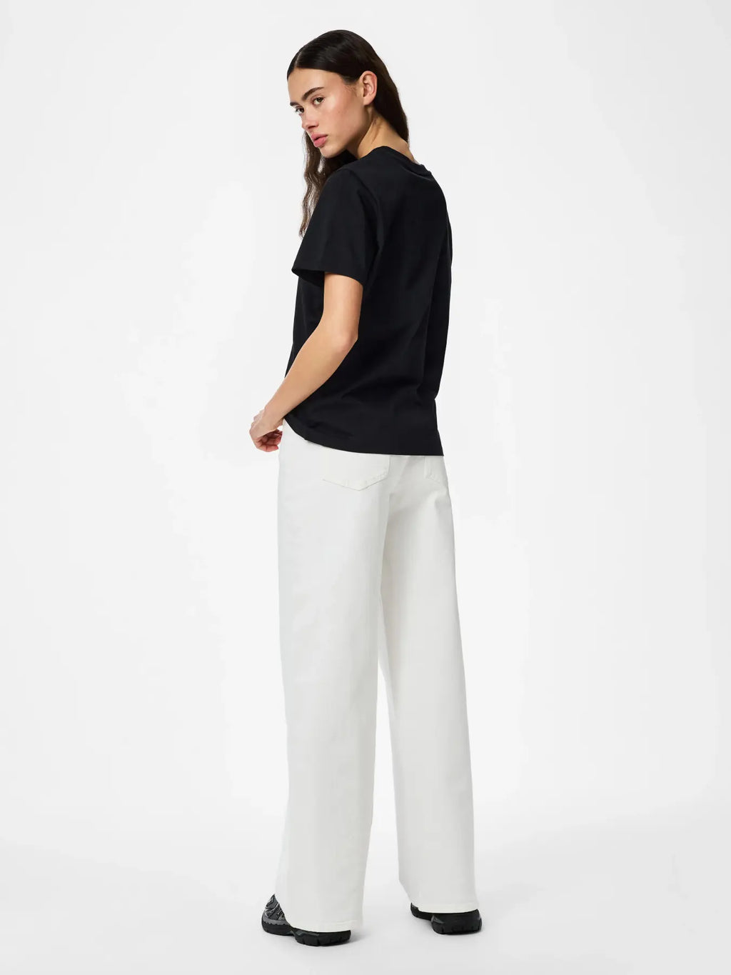 PIECES T-SHIRT RIA 17140802 NOOS BLACK