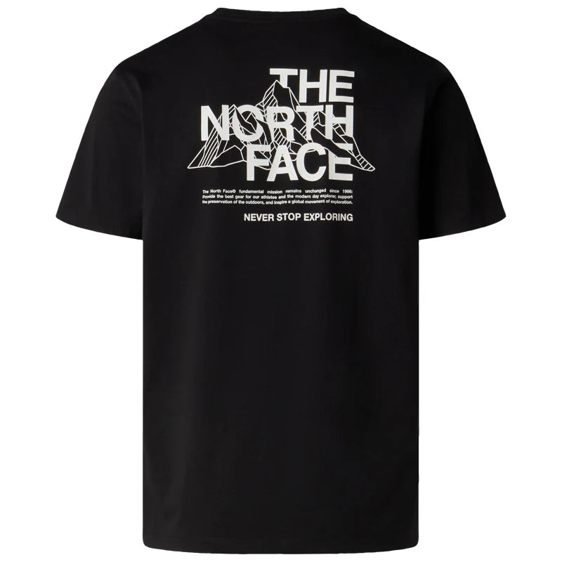 The North Face t-shirt MOUNTAIN SKETCH NF0A8GUZJK31